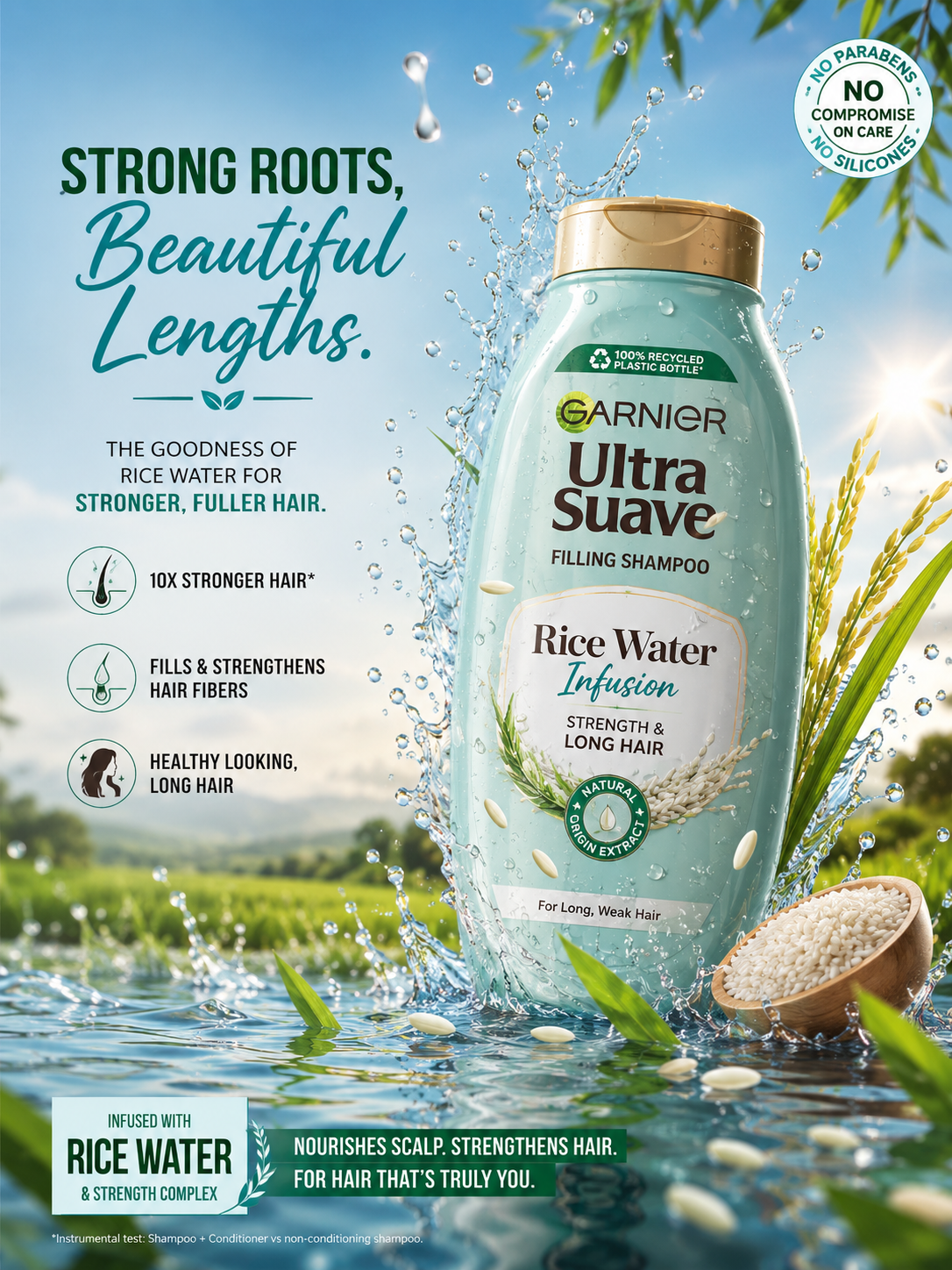 Garnier Shampoo Serene Water Preview